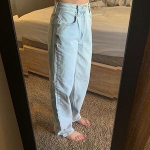 BDG light wash baggy jean